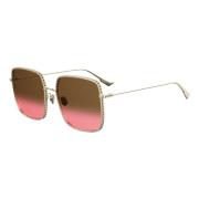 Stylish Sunglasses in Pale Gold/Brown Dior , Yellow , Dames