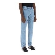 Straight Jeans A.p.c. , Blue , Heren