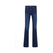 Denim Flared Broek Uf3061 D4615 Liu Jo , Blue , Dames