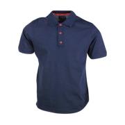 Klassieke Polo Shirts Kiton , Blue , Heren