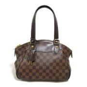 Pre-owned Canvas louis-vuitton-bags Louis Vuitton Vintage , Brown , Da...