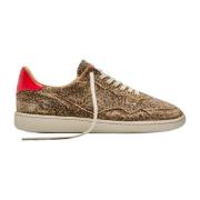 Dierenprint Sneakers Hidnander , Multicolor , Dames