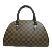 Pre-owned Canvas handbags Louis Vuitton Vintage , Brown , Dames