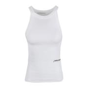 Mouwloze Top Hinnominate , White , Dames