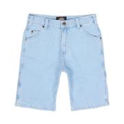 Garyville Denim Shorts Dickies , Blue , Heren