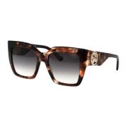 Stijlvolle zonnebril Lo734S Longchamp , Brown , Dames