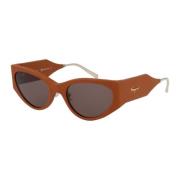 Stijlvolle zonnebril Sf950Sl Salvatore Ferragamo , Brown , Dames