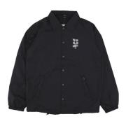 Zwarte Megablast Coaches Jack Streetwear HUF , Black , Heren