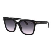 Stijlvolle Selby Zonnebril voor de Zomer Tom Ford , Black , Dames