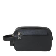 Functionele Messenger Tas Zwart Leer Mulberry , Black , Heren