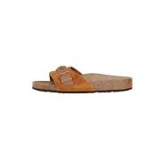 Bruine Gevlochten Sandalen Birkenstock , Brown , Dames