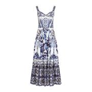 Maxi Dresses Dolce & Gabbana , Blue , Dames