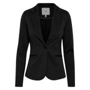 Zwarte Geknoopte Blazer Damesmode Ichi , Black , Dames