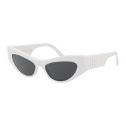 Stijlvolle zonnebril met model 0Dg4450 Dolce & Gabbana , White , Dames