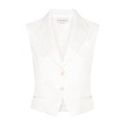 Witte Jassen voor Mannen Alexander McQueen , White , Dames