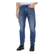 Lichtblauwe katoenblend jeans Calvin Klein Jeans , Blue , Heren