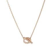 Pre-owned Rose Gold necklaces Hermès Vintage , Gray , Dames