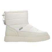 Beige Bontgevoerde Sneeuwlaarzen Estro , Beige , Dames