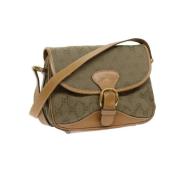 Pre-owned Canvas gucci-bags Gucci Vintage , Green , Dames