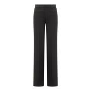 Zwarte Straight Leg Broek Seafarer , Black , Dames