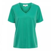 Groene Marley V-hals Shirt &Co Woman , Green , Dames