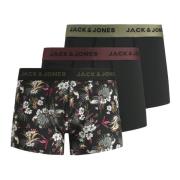Tropische Trunks 3-Pack Boxershorts Jack & Jones , Multicolor , Heren