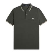 Twin Tipped Polo M3600 Fred Perry , Green , Heren