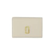 Leather wallets Marc Jacobs , White , Dames