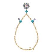 Kristal Bloem Hanger Bedel Ketting Dolce & Gabbana , Multicolor , Dame...