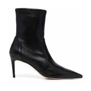 Zwarte Strbootie Enkellaars Stuart Weitzman , Black , Dames