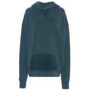 Nummers Geborduurde Katoenen Hoodie Maison Margiela , Gray , Dames