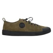 Heren Groene Sneakers gemaakt van Echt Leer Er00112636 Estro , Green ,...