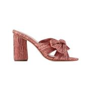 Fabric sandals Loeffler Randall , Pink , Dames