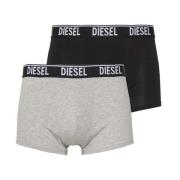 Heren Boxershorts Zwart Katoen Pak Diesel , Multicolor , Heren