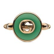 Interlocking Ring in roze goud Gucci , Multicolor , Dames