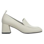 Dames Loafers met Hak in Licht Beige Er00113589 Estro , Beige , Dames