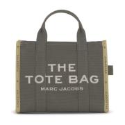 Bronze Green Jacquard Tote Bag Marc Jacobs , Green , Dames