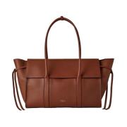 Bright Oak Oversized Bayswater Tas Mulberry , Brown , Dames