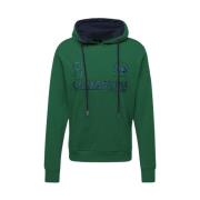 Hoodie met geborduurd logo La Martina , Green , Heren