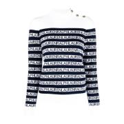 Witte Langemouw Pullover Sweatshirt Ralph Lauren , Multicolor , Dames