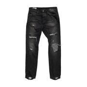 Zwarte Zee Denim Jeans One Teaspoon , Black , Heren