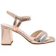 Elegante High Heel Sandalen in Roze Cinzia Soft , Multicolor , Dames