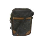 Pre-owned Canvas louis-vuitton-bags Louis Vuitton Vintage , Brown , Da...