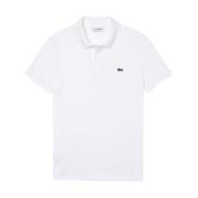 Witte Polo Slim Fit Lacoste , White , Heren