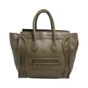 Pre-owned Leather celine-bags Celine Vintage , Brown , Dames