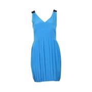 Pre-owned Silk dresses Marc Jacobs Pre-owned , Blue , Dames