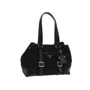 Pre-owned Nylon prada-bags Prada Vintage , Black , Dames