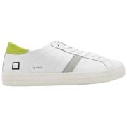 Vintage Low Top Sneakers White-Apple D.a.t.e. , Multicolor , Heren