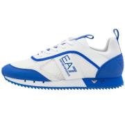 Blauw en witte sneakers X8X027 Kx050 Emporio Armani EA7 , Multicolor ,...