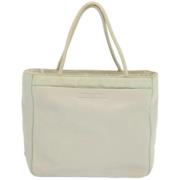 Pre-owned Fabric shoulder-bags Prada Vintage , White , Dames